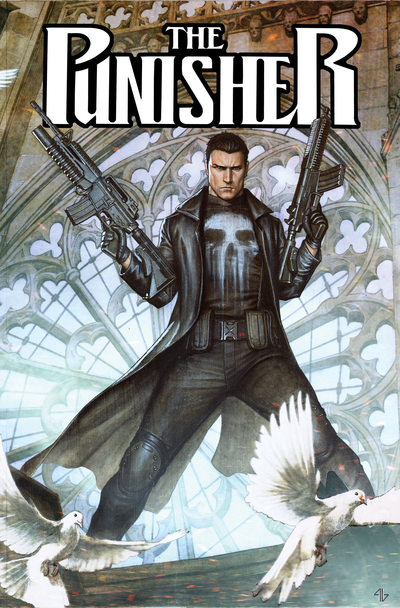 Punisher: Enter The War Zone Omnibus Adi Granov Cover [DM Only]