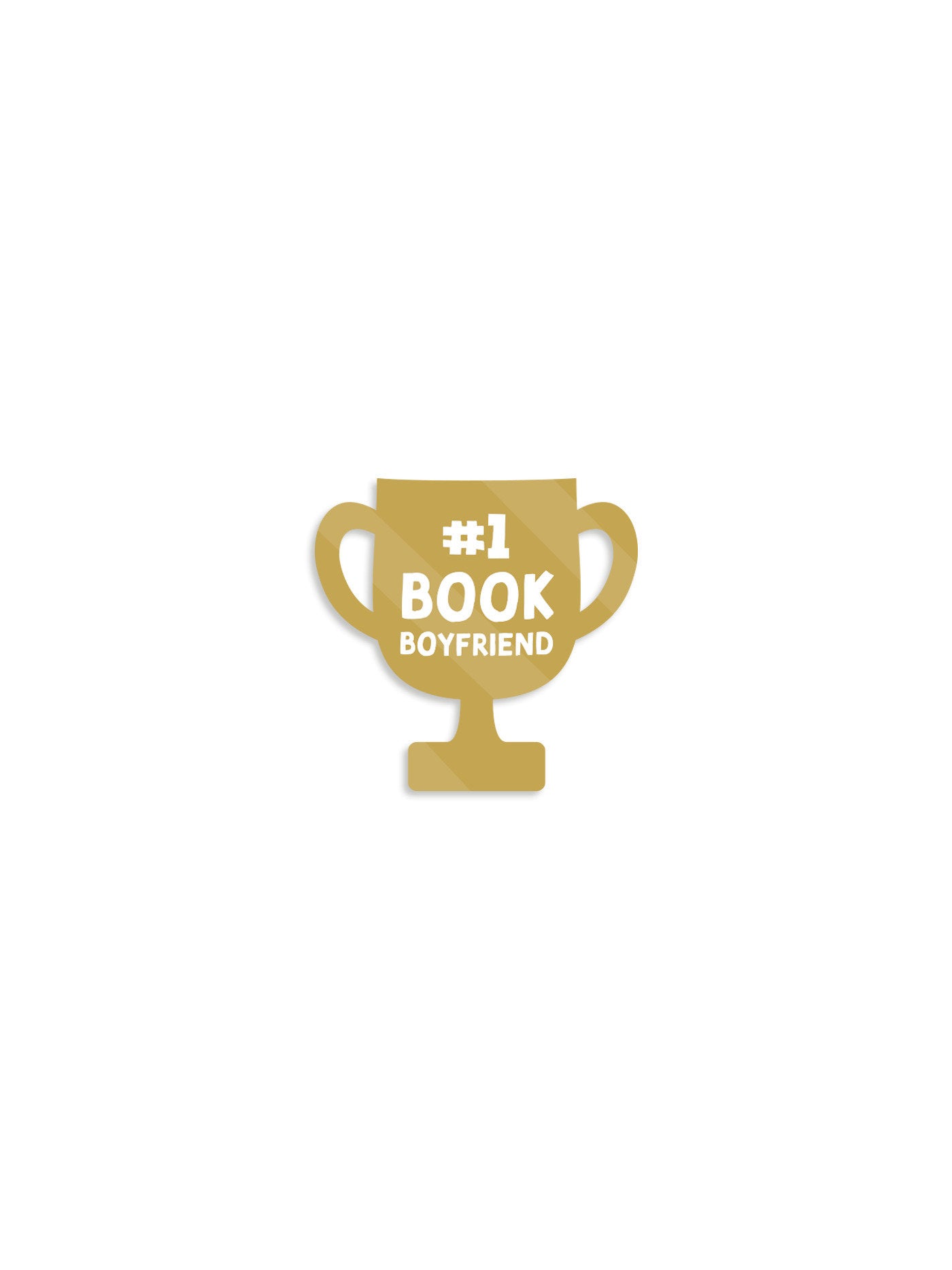 #1 Book Boyfriend Enamel Pin