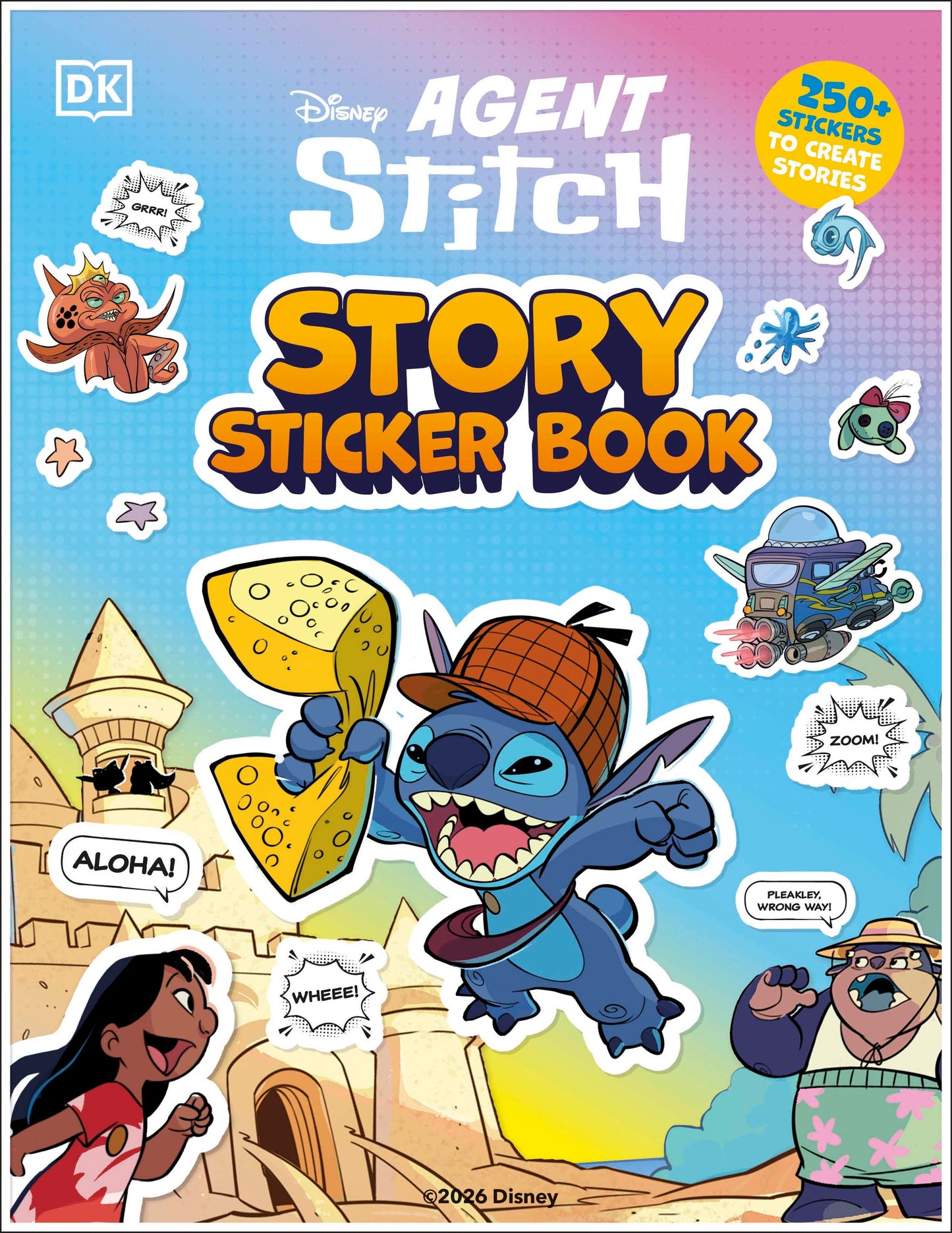 Disney Stitch Story Sticker Book