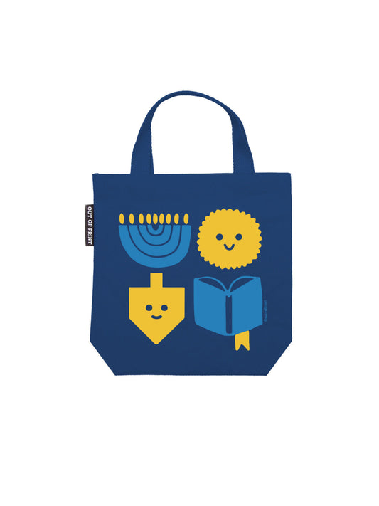 Suzy Ultman's Hannukah: Light Latkes Lit Mini Tote Bag