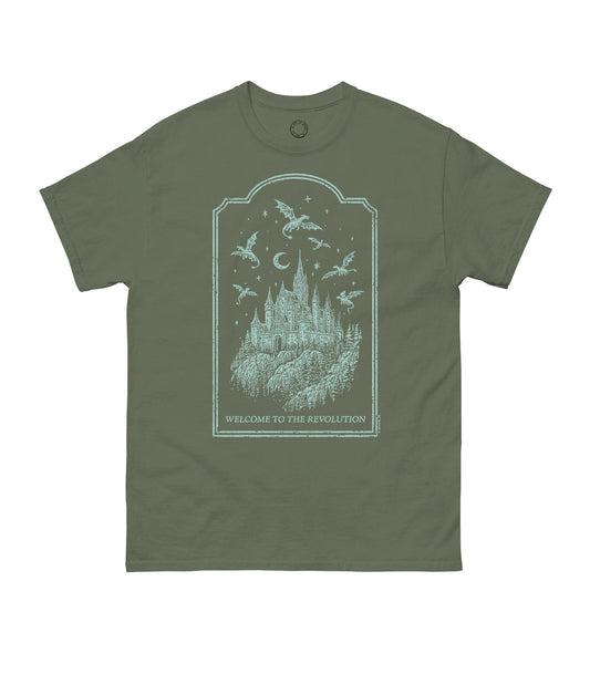 Rebecca Yarros's Fourth Wing: Welcome to the Revolution Unisex T-Shirt XXX-Large