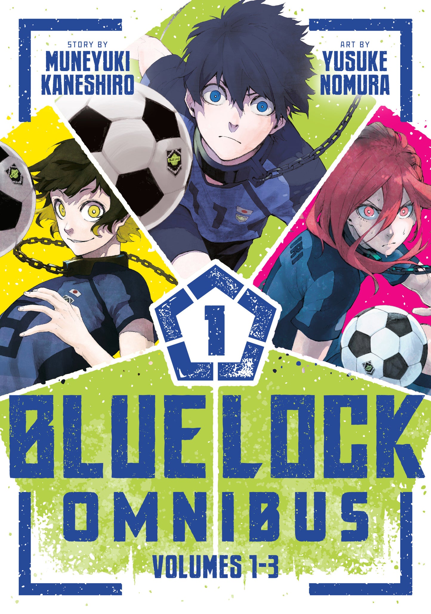 Blue Lock Omnibus 1 (Vol. 1-3)