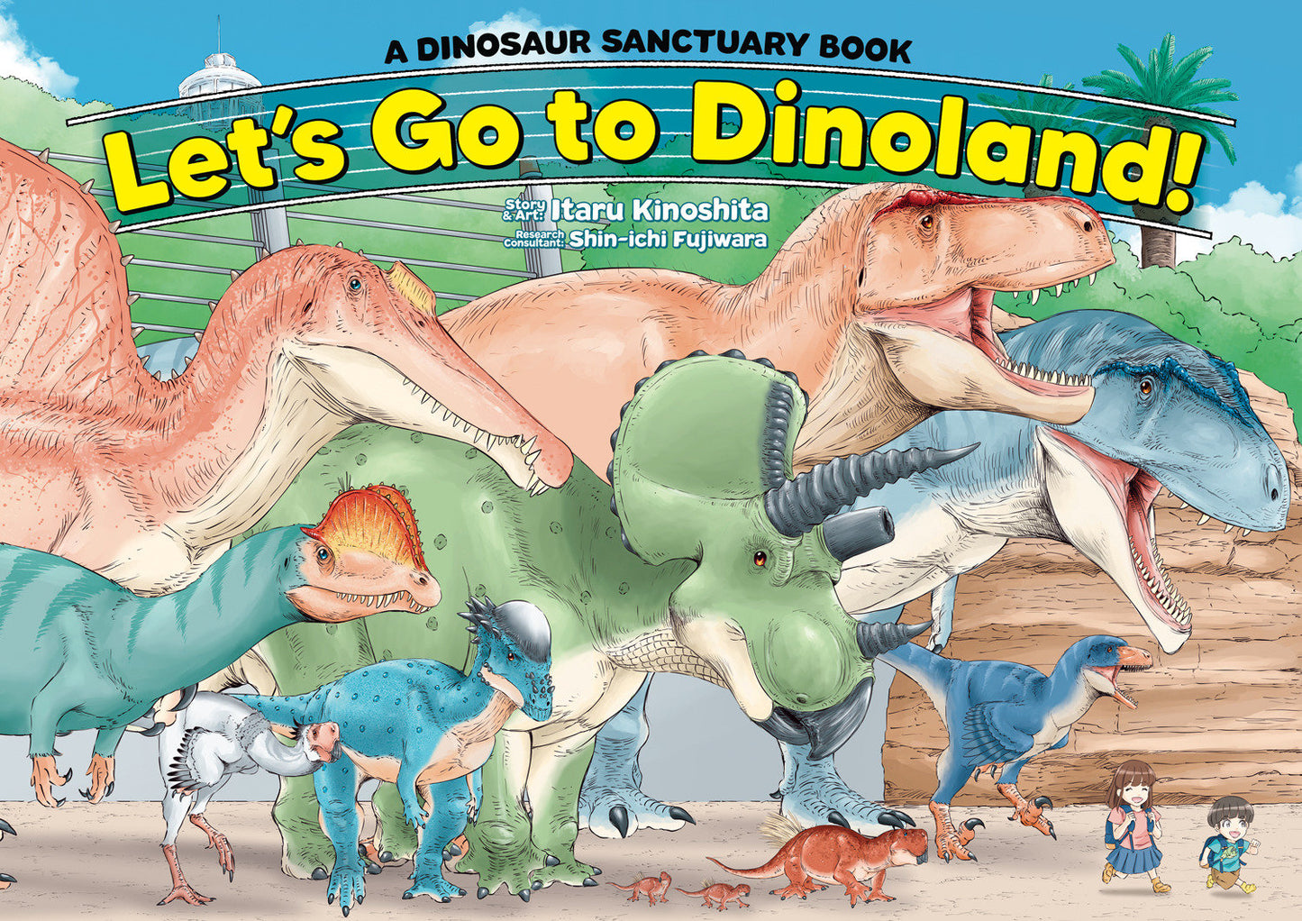 Let's Go to Dinoland! - A Dinosaur Sanctuary Book