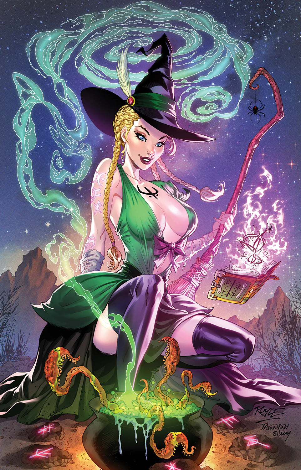 Grimm Fairy Tales 2025 Halloween Pinup Special Zenescope Presale 10/8