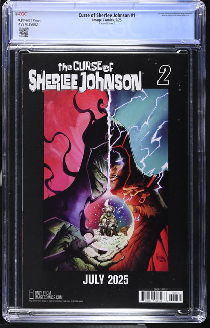 Spawn The Curse of Sherlee Johnson #1 CGC 9.8 1:50 Ryan Ottley Variant