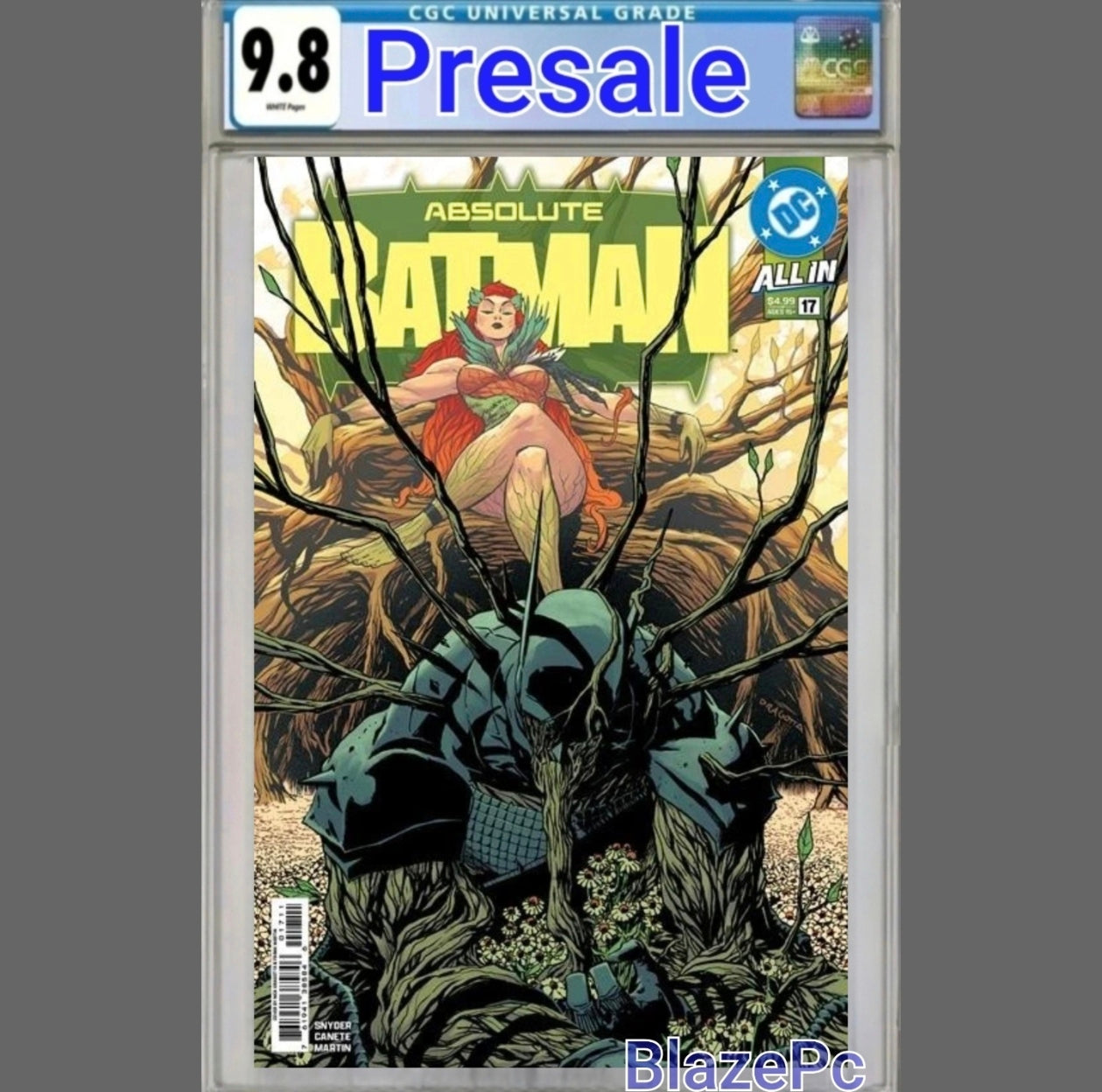 Absolute Batman #17 CGC 9.8 1st Print Cover A Nick Dragotta Poison Ivy PRESALE - grayskullhobbies.com