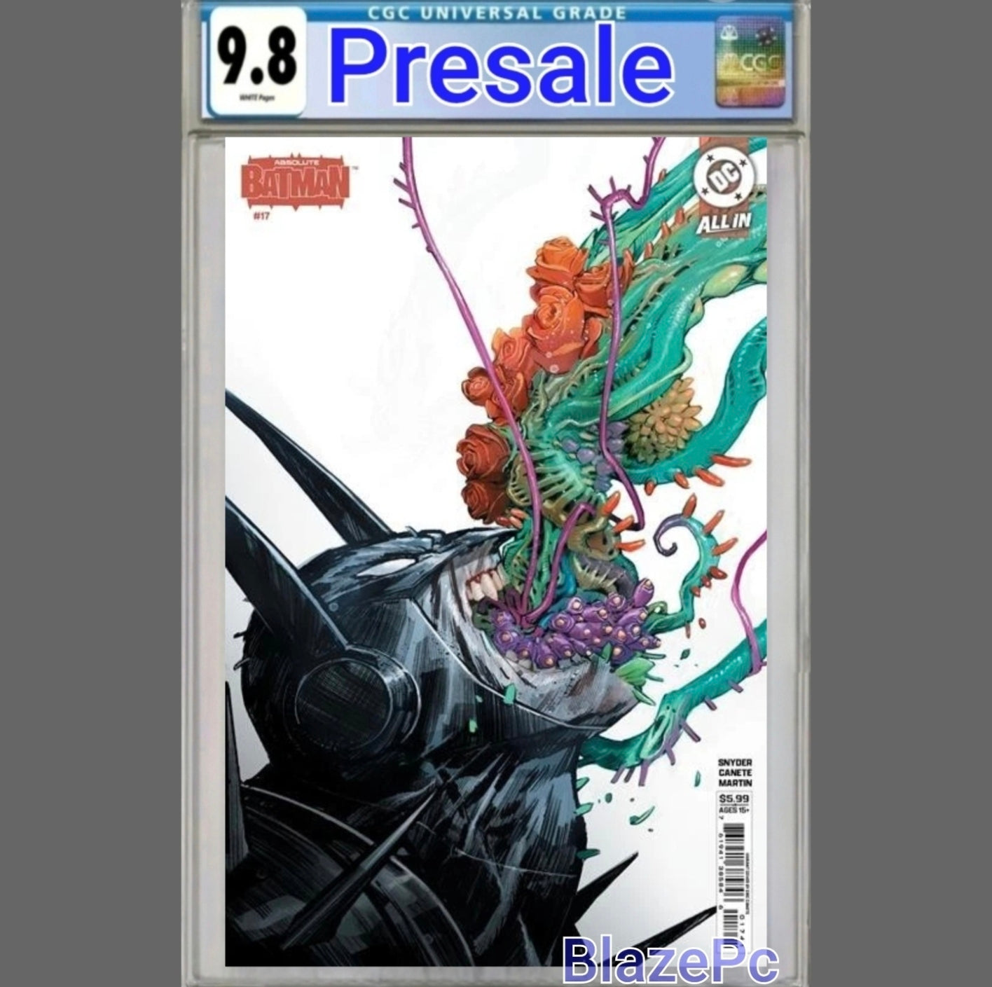 Absolute Batman #17 CGC 9.8 1st Print Cover D Eric Canete Poison Ivy PRESALE - grayskullhobbies.com
