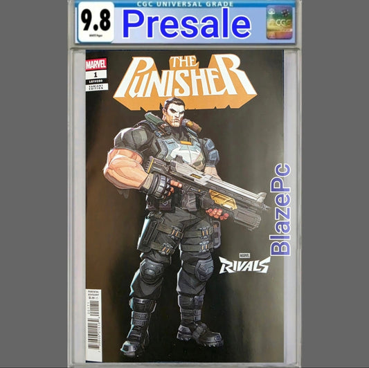 Punisher #1 CGC 9.8 Netease Marvel Rivals Variant 1st Print 2026 PRESALE - grayskullhobbies.com