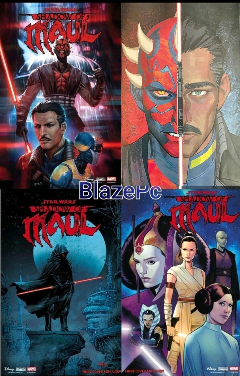 Star Wars Shadow of Maul #1 Cover A B C D Variant Set or 1:10 Options 2026 NM - grayskullhobbies.com