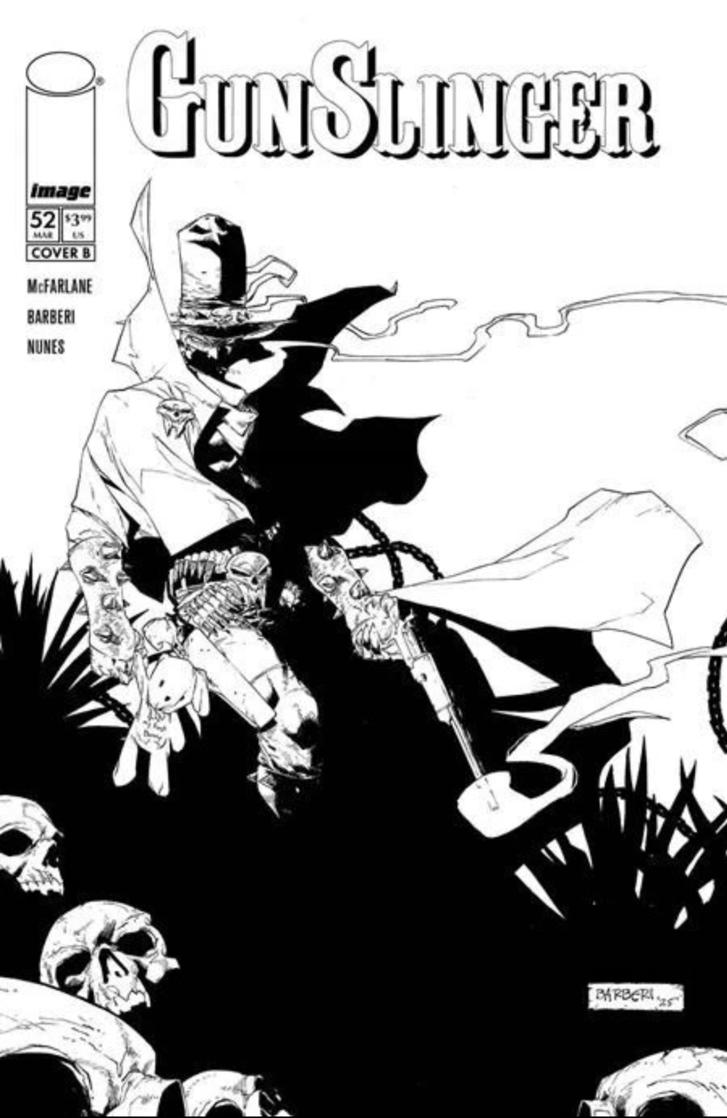Gunslinger Spawn #52 Cover A B Variant Set Option Image Comic 2026 NM - grayskullhobbies.com