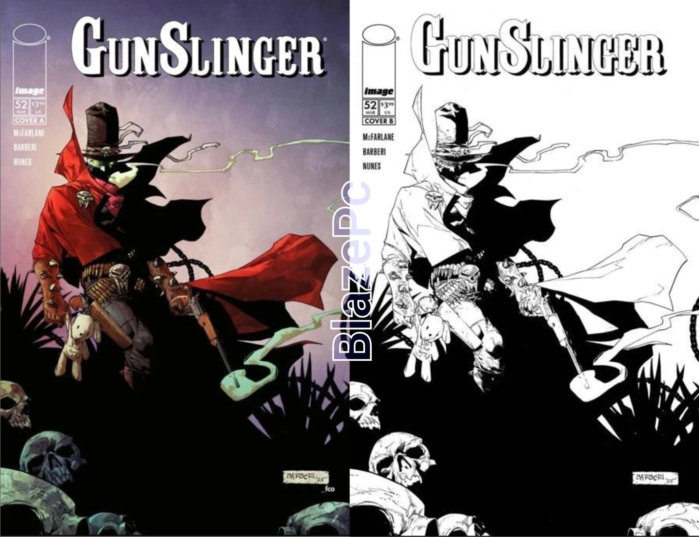 Gunslinger Spawn #52 Cover A B Variant Set Option Image Comic 2026 NM - grayskullhobbies.com