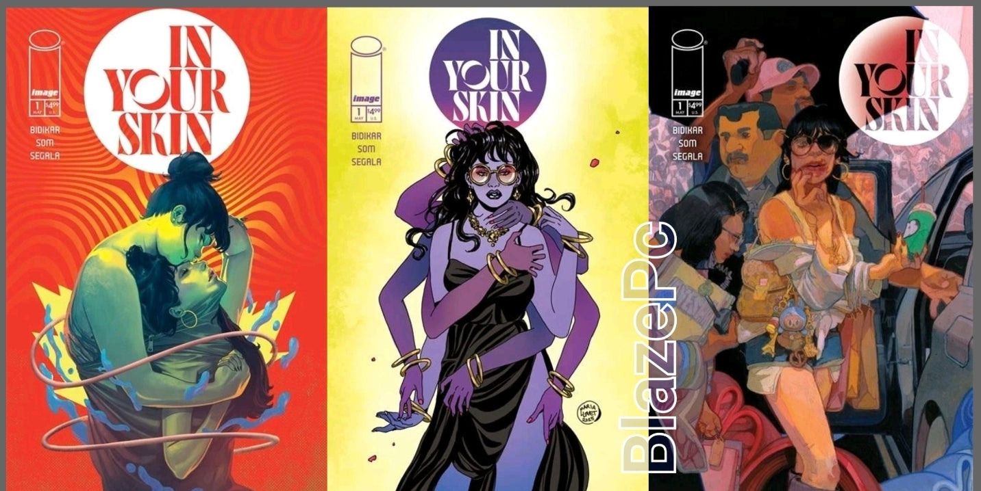 In Your Skin #1 Cover A B Variant Set 1:10 Option Image Comics 2026 Presale 4/22