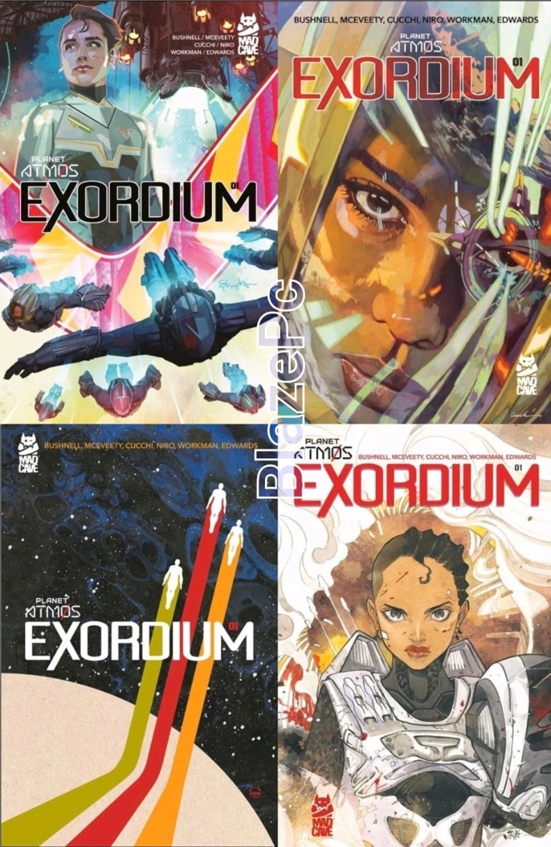 Planet Atmos Exordium #1 A B C Variant Set 1:10 Options Mad Cave Presale 4/22