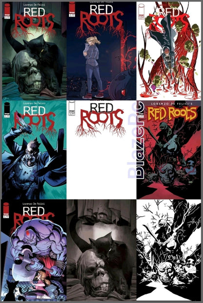 Red Roots #1 Cover A B C D E F G Variant Set 1:25 1:50 Option Image Presale 4/29