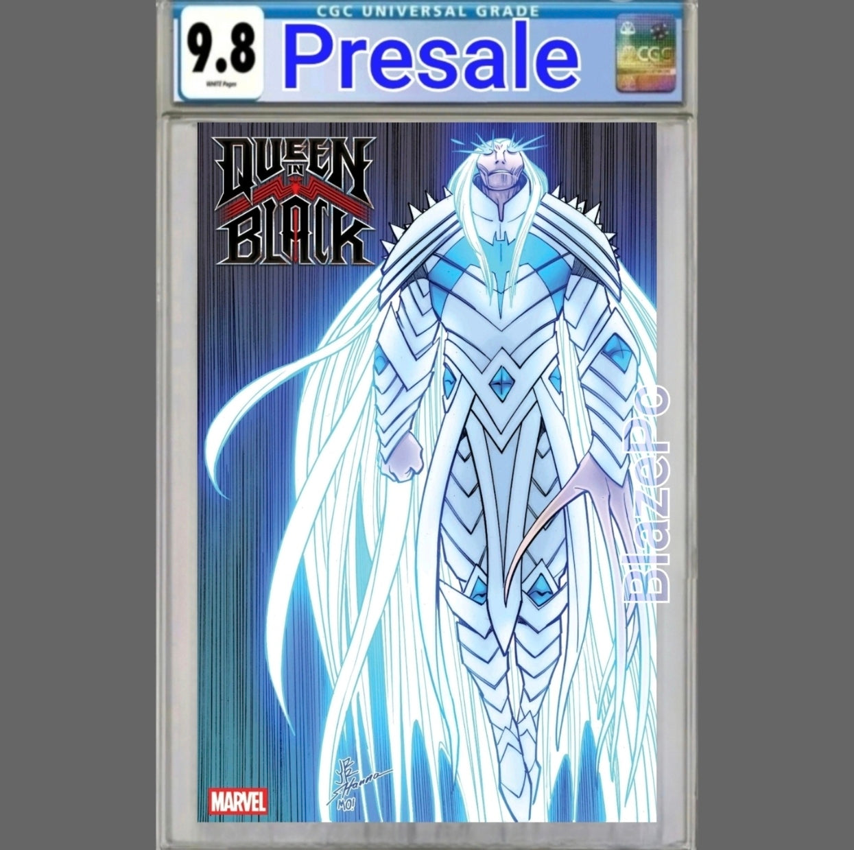 Queen In Black #1 CGC 9.8 1:25 John Romita Jr Variant Marvel Comics 2026 PRESALE