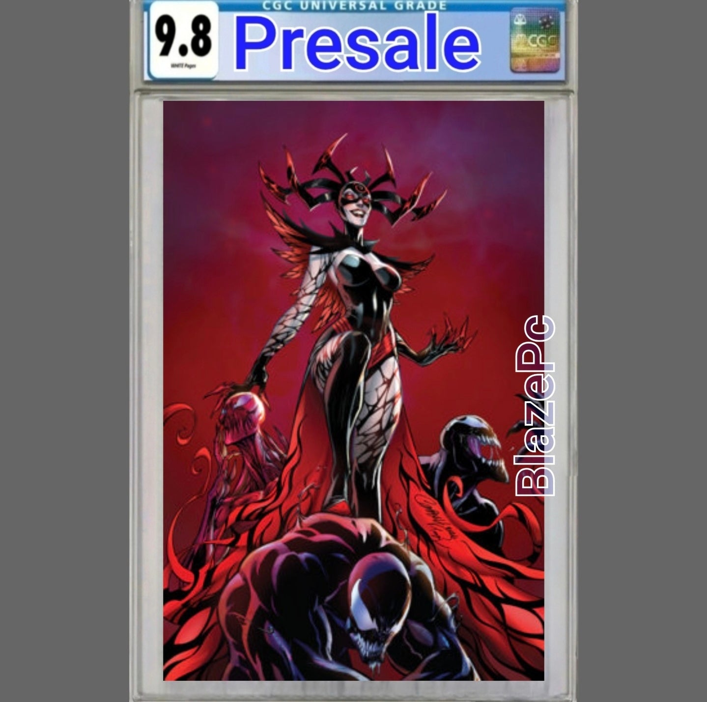 Queen In Black #1 CGC 9.8 1:500 J Scott Campbell VIRGIN Variant Marvel 2026 PRESALE