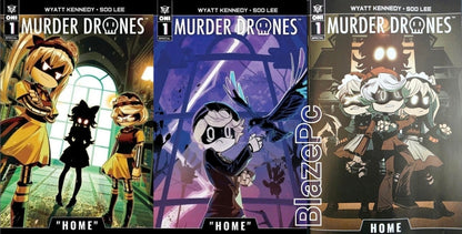 Murder Drones Home #1 Cover A B C Variant Set Option Oni Press 2026 NM