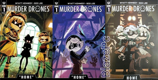 Murder Drones Home #1 Cover A B C Variant Set Option Oni Press 2026 NM