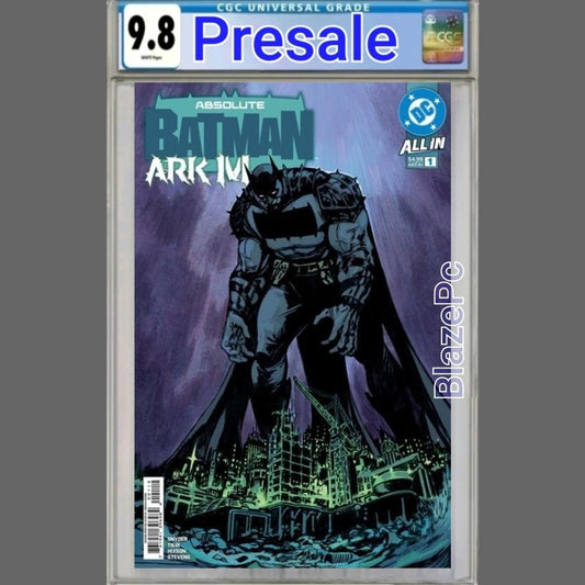 Absolute Batman Ark-M Special #1 CGC 9.8 2nd Print Cover A Joshua Hixon PRESALE