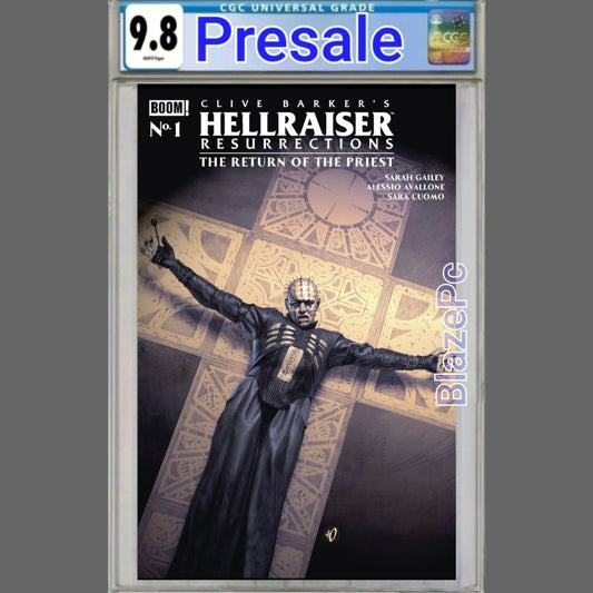 Hellraiser Resurrections Return of the Priest #1 CGC 9.8 Cover G FOC Var PRESALE