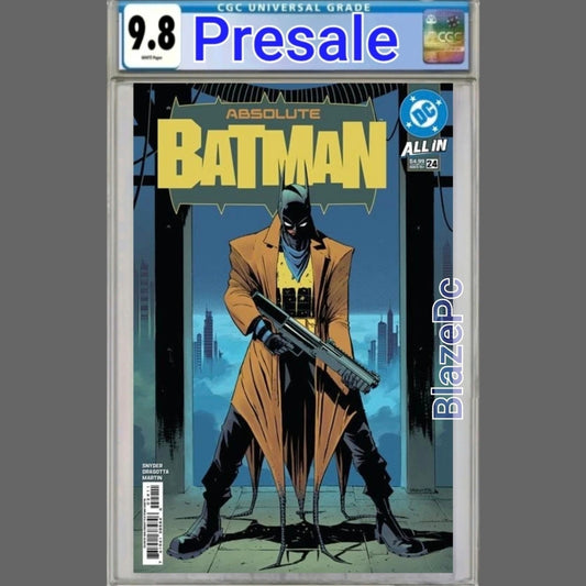 Absolute Batman #24 CGC 9.8 1st Print Cover A Nick Dragotta DC 2026 PRESALE