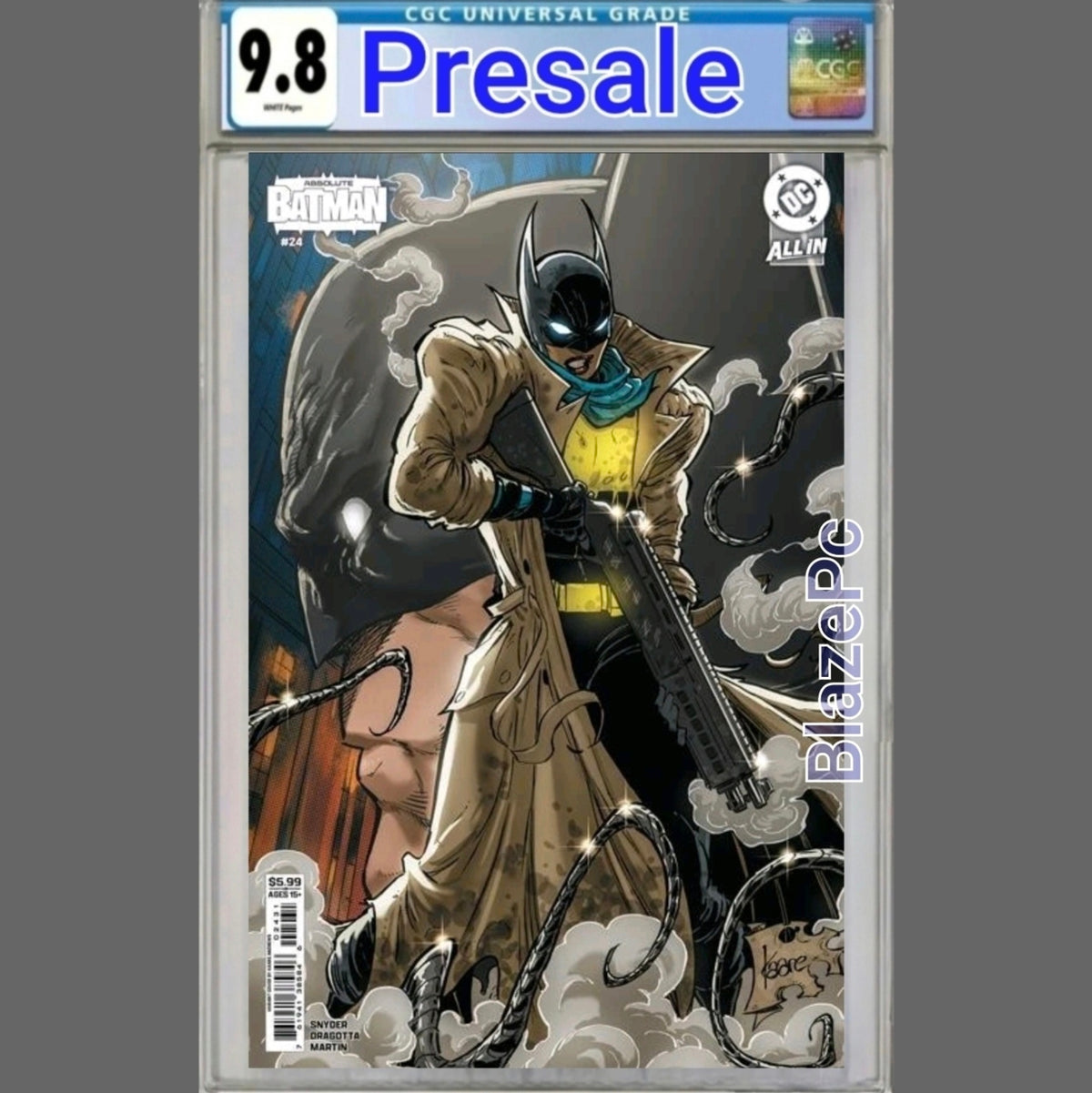 Absolute Batman #24 CGC 9.8 Cover C Kaare Andrews Variant DC 9/23/2026 PRESALE