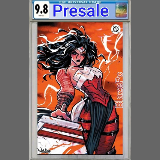 Absolute Wonder Woman #25 CGC 9.8 Cover F Babs Tarr Glow In The Dark Variant DC PRESALE