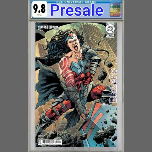 Absolute Wonder Woman #25 CGC 9.8 Cover D Bryan Hitch Connecting Variant DC PRESALE