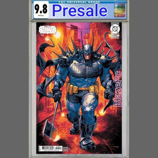 Absolute Batman #25 CGC 9.8 1:25 Cover K Lewis Larosa Variant DC 2026 PRESALE