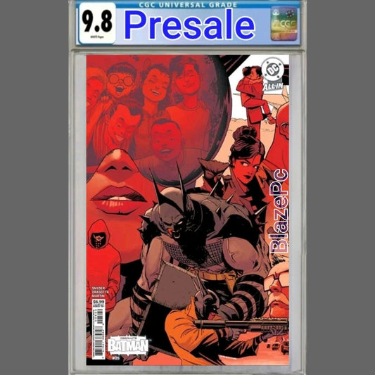 Absolute Batman #25 CGC 9.8 Cover I Dragotta Middle Connecting Variant DC 2026 PRESALE