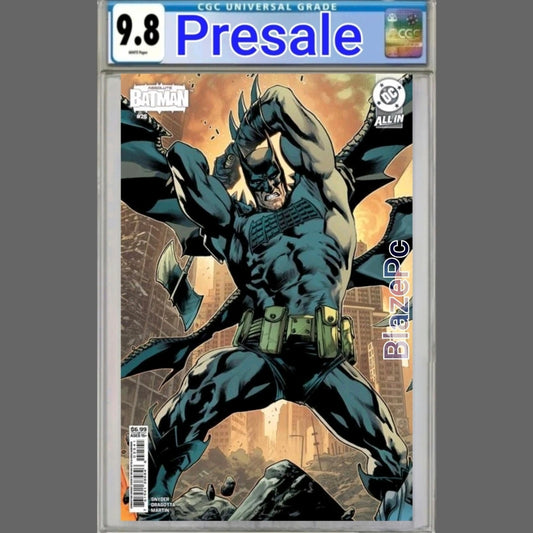 Absolute Batman #25 CGC 9.8 Cover D Bryan Hitch Variant DC 2026 PRESALE