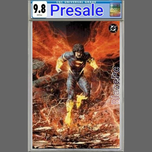 Absolute Superman #25 CGC 9.8 Cover G Bjorn Barends Wraparound FOIL Variant DC PRESALE