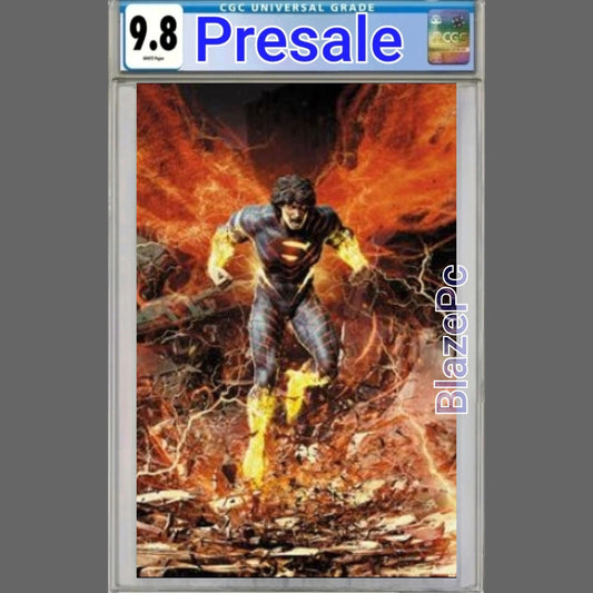 Absolute Superman #25 CGC 9.8 Cover G Bjorn Barends Wraparound FOIL Variant DC PRESALE