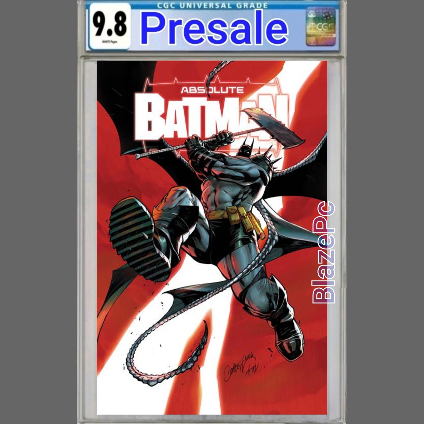 Absolute Batman #25 CGC 9.8 Cover B J Scott Campbell Variant DC 2026 PRESALE