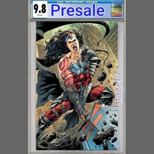 Absolute Wonder Woman #25 CGC 9.8 Cover D Bryan Hitch Connecting Variant DC PRESALE