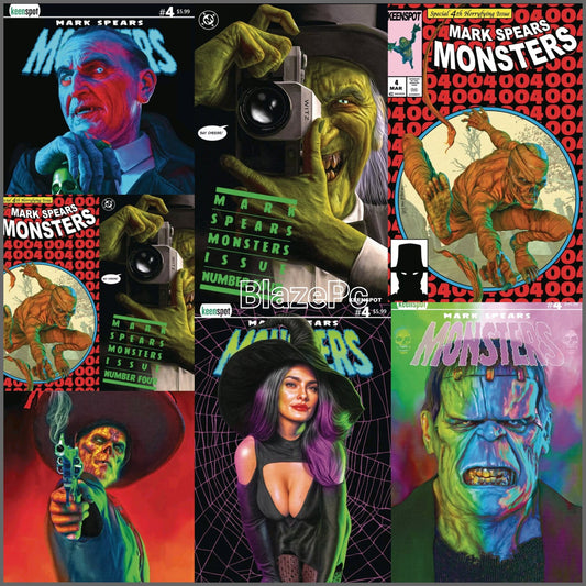 Mark Spears Monsters #4 Cover A B C D E F G Variant Set Option 2025 NM
