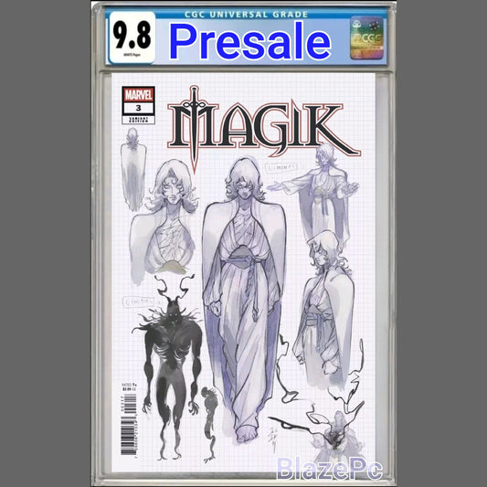 Magik #3 CGC 9.8 1:10 Design Variant 1st Print Marvel 2025 PRESALE