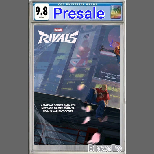 Amazing Spider-Man #70 CGC 9.8 Netease Marvel Rivals Wraparound Variant PRESALE
