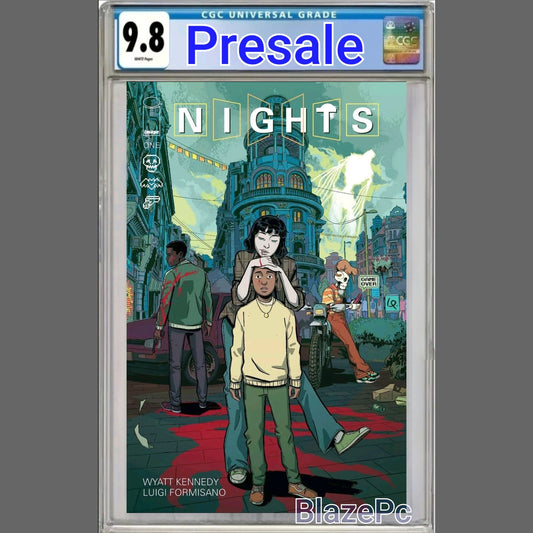 Nights #1 CGC 9.8 Luigi Formisano Cover A 1st Print Netflix Image 2023 PRESALE