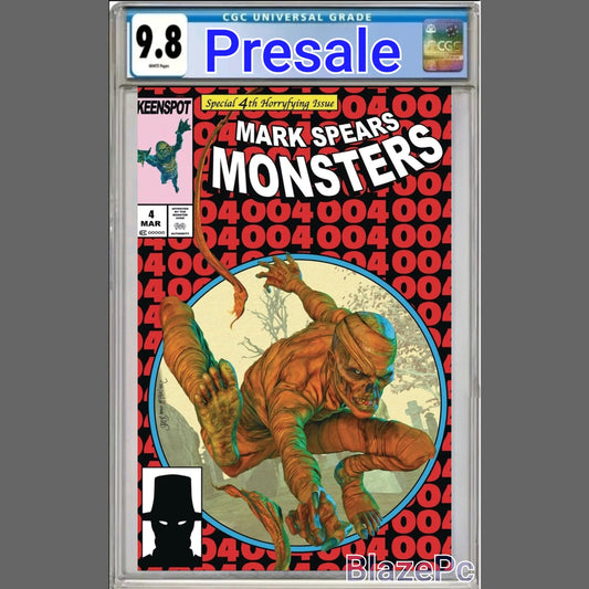 Mark Spears Monsters #4 CGC 9.8 Cover D ASM #300 Homage Variant 2025 PRESALE