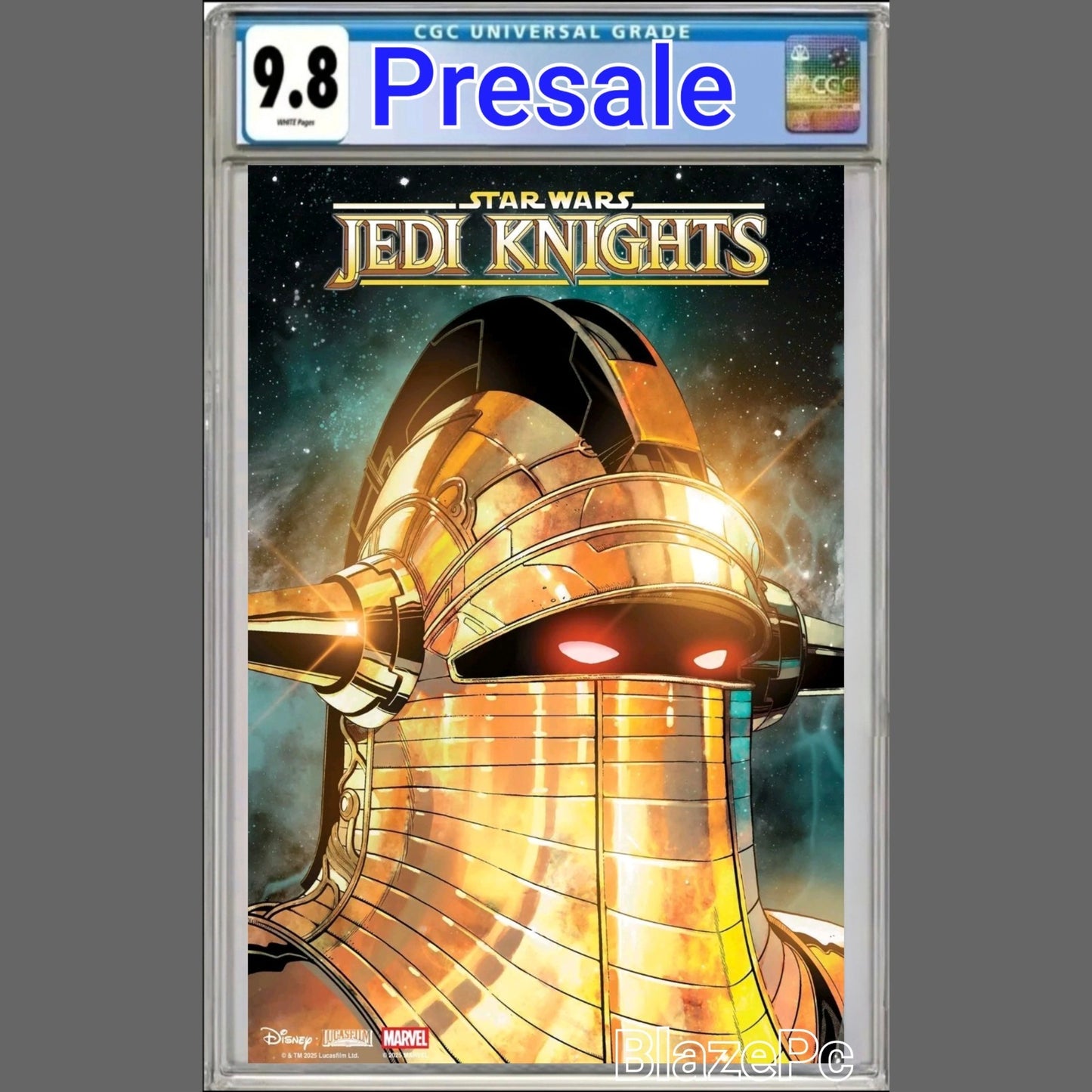 Star Wars Jedi Knights #1 CGC 9.8 Ramon Rosanas FOIL Variant Marvel 2025 PRESALE