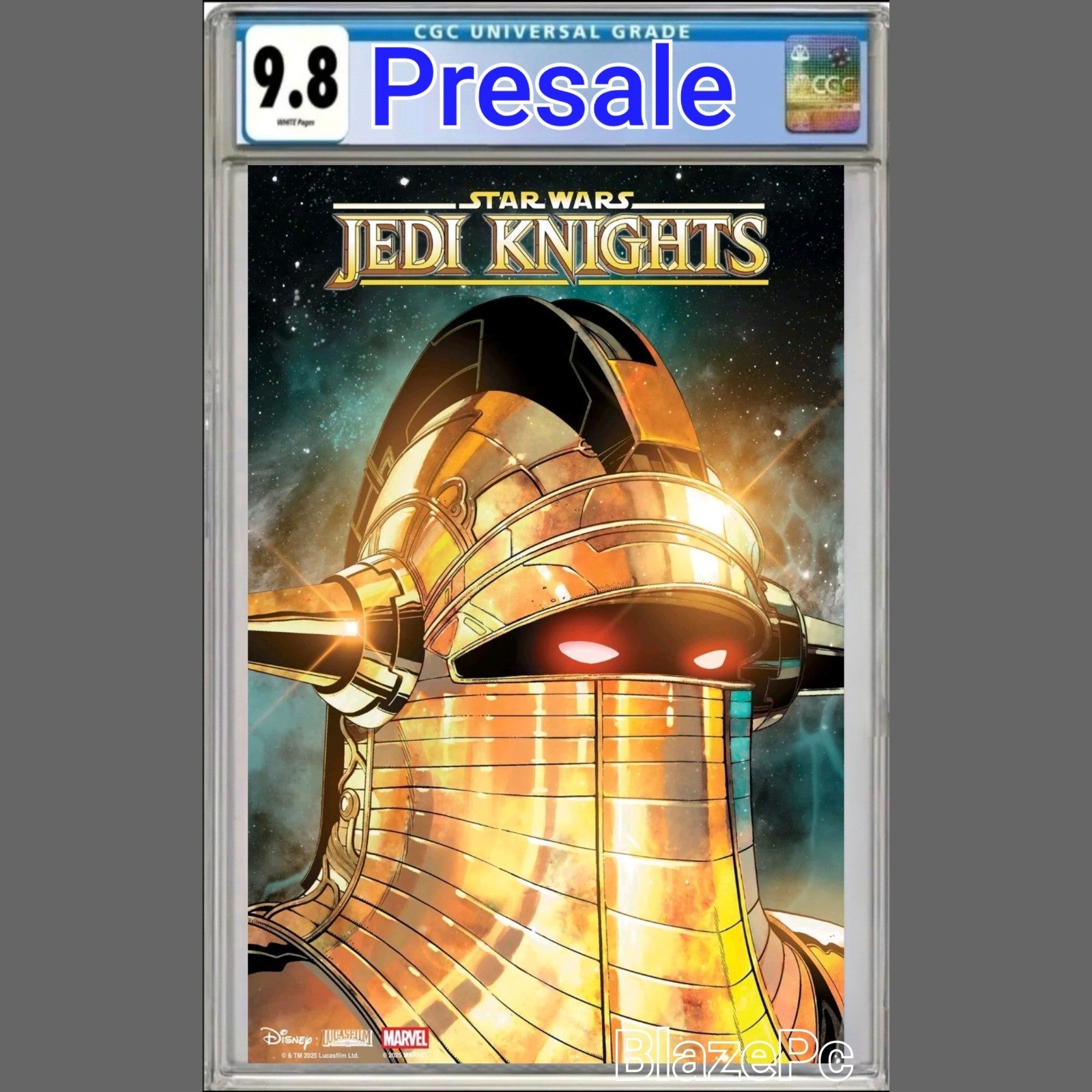 Star Wars Jedi Knights #1 CGC 9.8 Ramon Rosanas FOIL Variant Marvel 2025 PRESALE