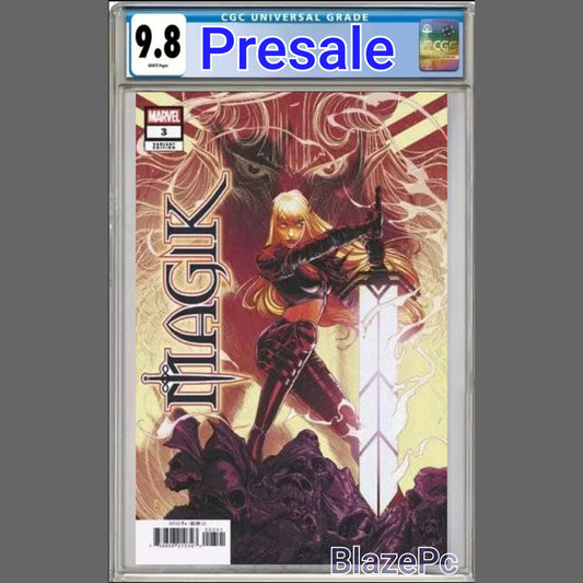 Magik #3 CGC 9.8 Nimit Malavia Variant 1st Print Marvel 2025 PRESALE