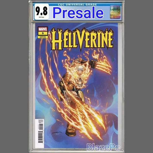 Hellverine #5 CGC 9.8 1:25 David Yardin Incentive Variant Marvel 2025 PRESALE
