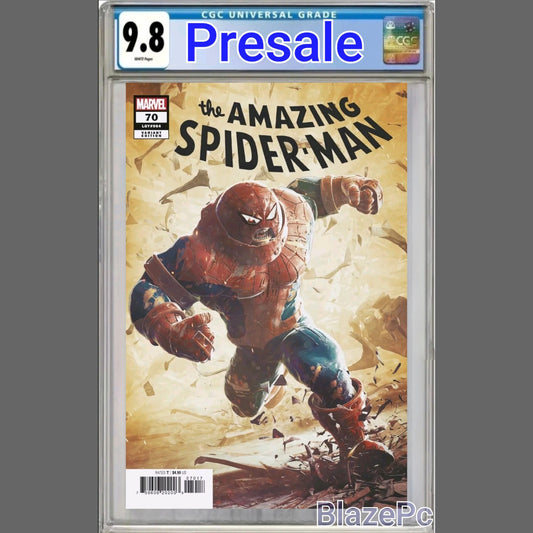Amazing Spider-Man #70 CGC 9.8 1:25 Bjorn Barends Incentive Variant 2025 PRESALE