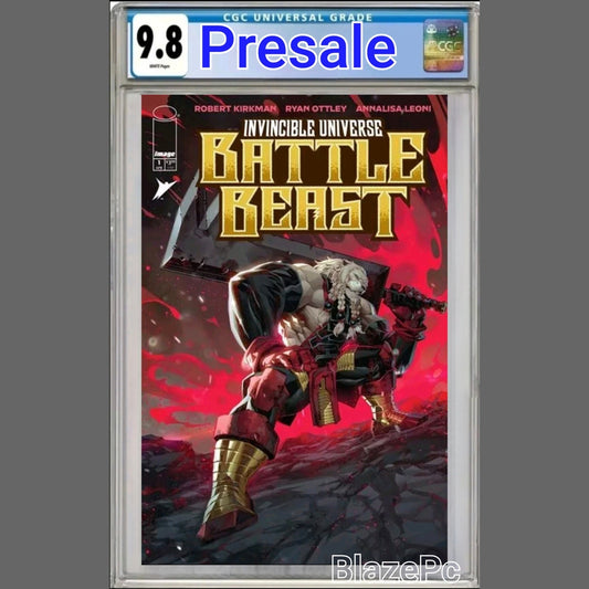 Invincible Universe Battle Beast #1 CGC 9.8 1:25 Kael Ngu Variant PRESALE