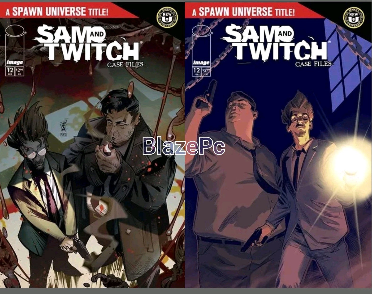 Sam and Twitch Case Files #12 Cover A B Variant Set Options Image Comics NM