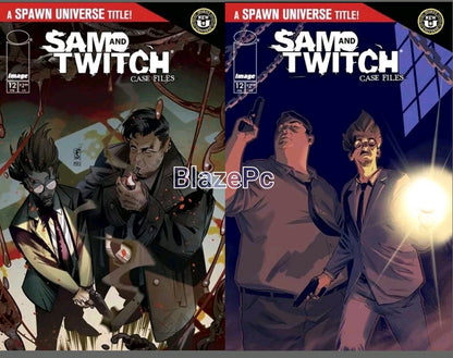Sam and Twitch Case Files #12 Cover A B Variant Set Options Image Comics NM