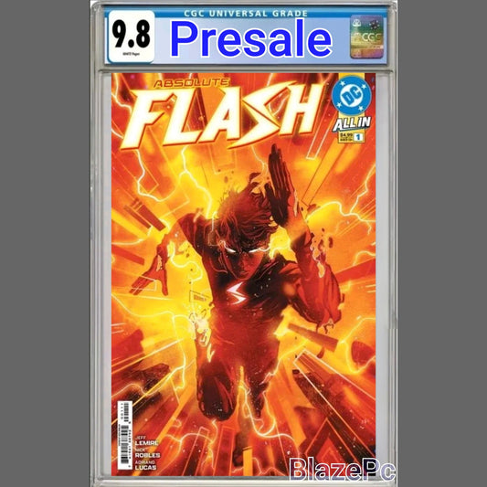 Absolute Flash #1 CGC 9.8 Nick Robles Cover A 1st Print DC Comics 2025 PRESALE
