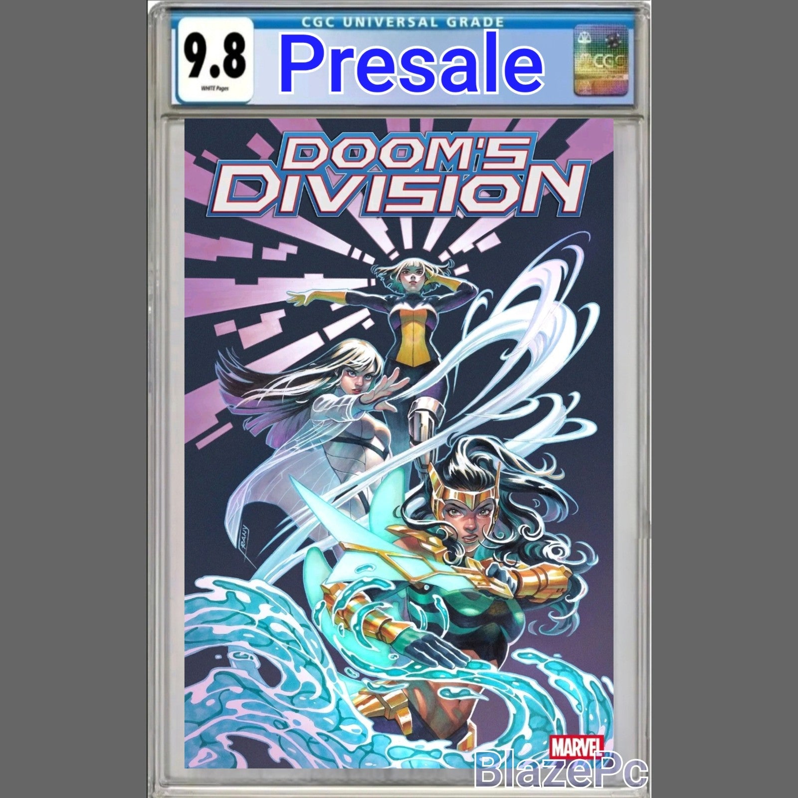 Doom's Division #1 CGC 9.8 1:25 Frany Incentive Variant Marvel 2025 PRESALE